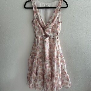 STORM Pink Floral Mini Dress